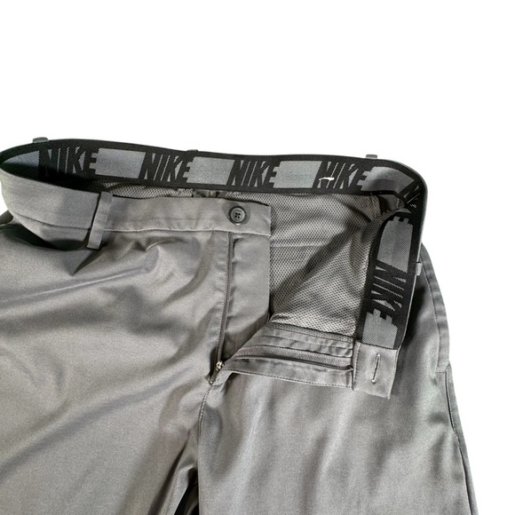 Nike Golf Dri-FIT Flat Front Pants Gray 32x32 AJ5489-021 Stretch Lightweight - Picture 4 of 12